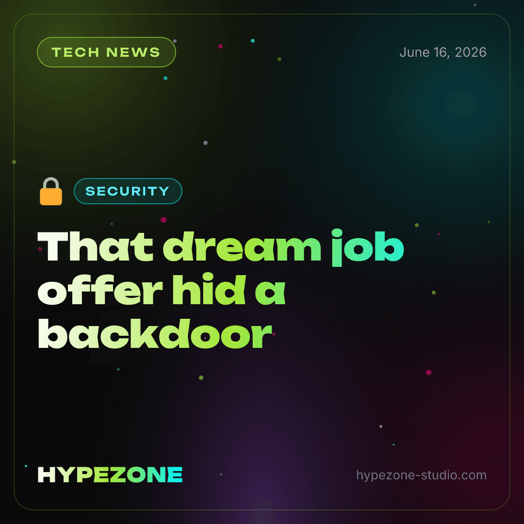 A backdoor in a 'dream job' offer: how a fake LinkedIn role nearly infected a developer